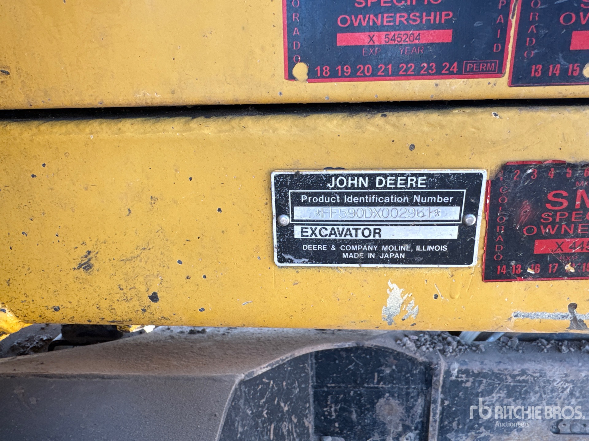1996 John Deere 590D