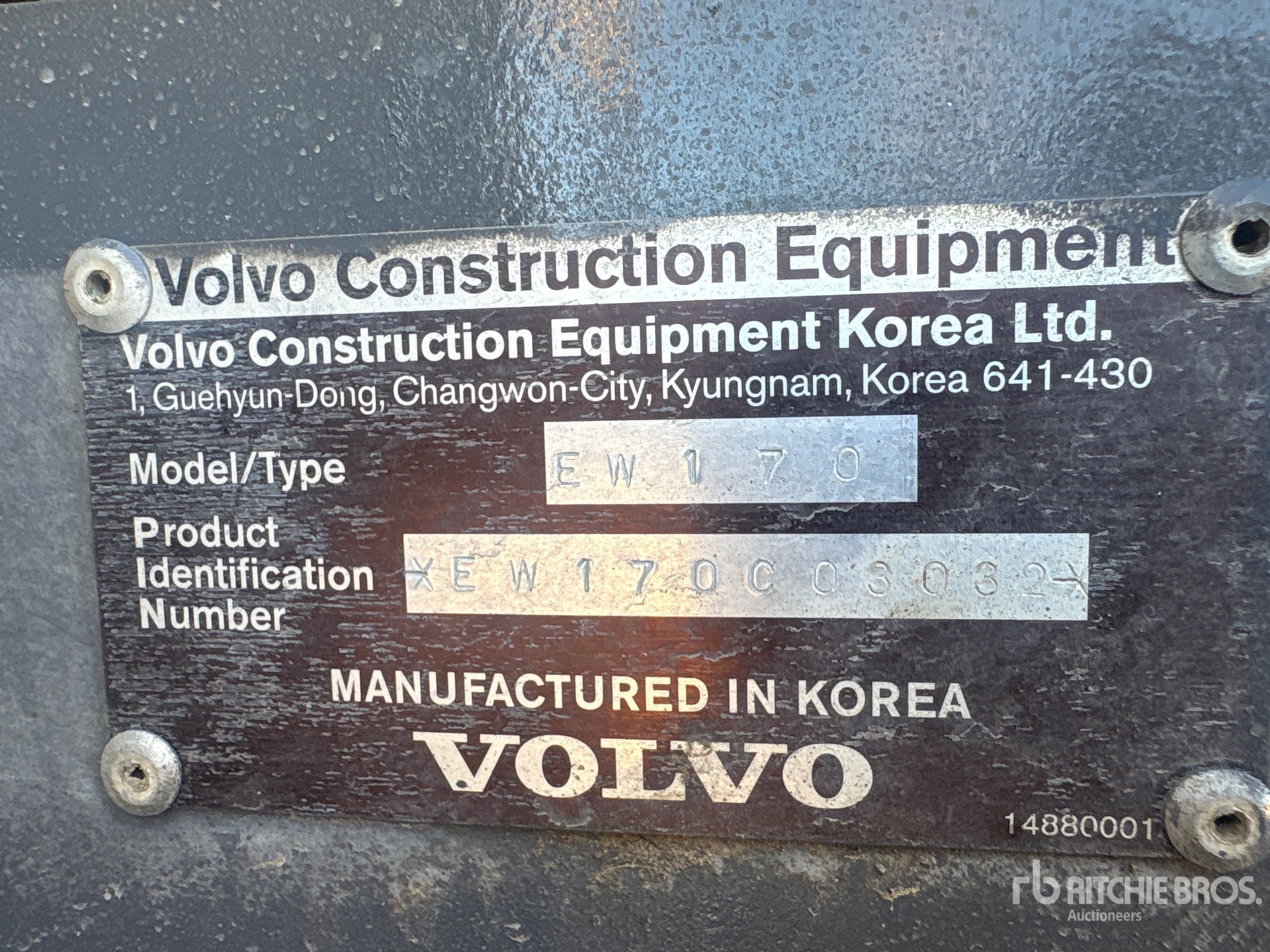 2000 Volvo EW170