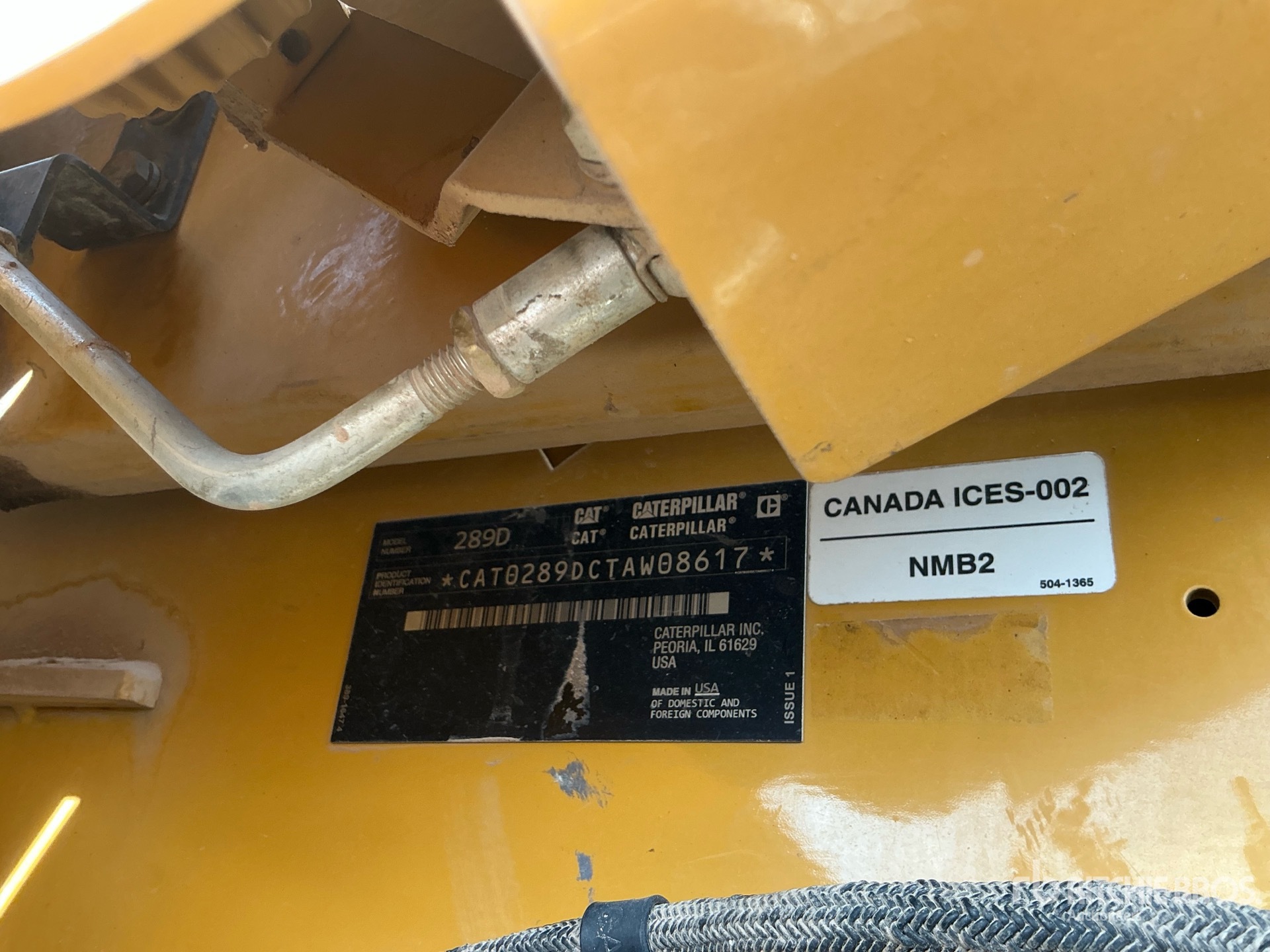 2018 Caterpillar 289D