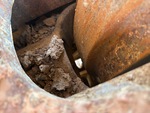 Undercarriage with Right Track Tensioner
