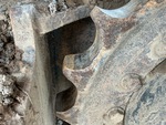 Undercarriage with Left Sprocket