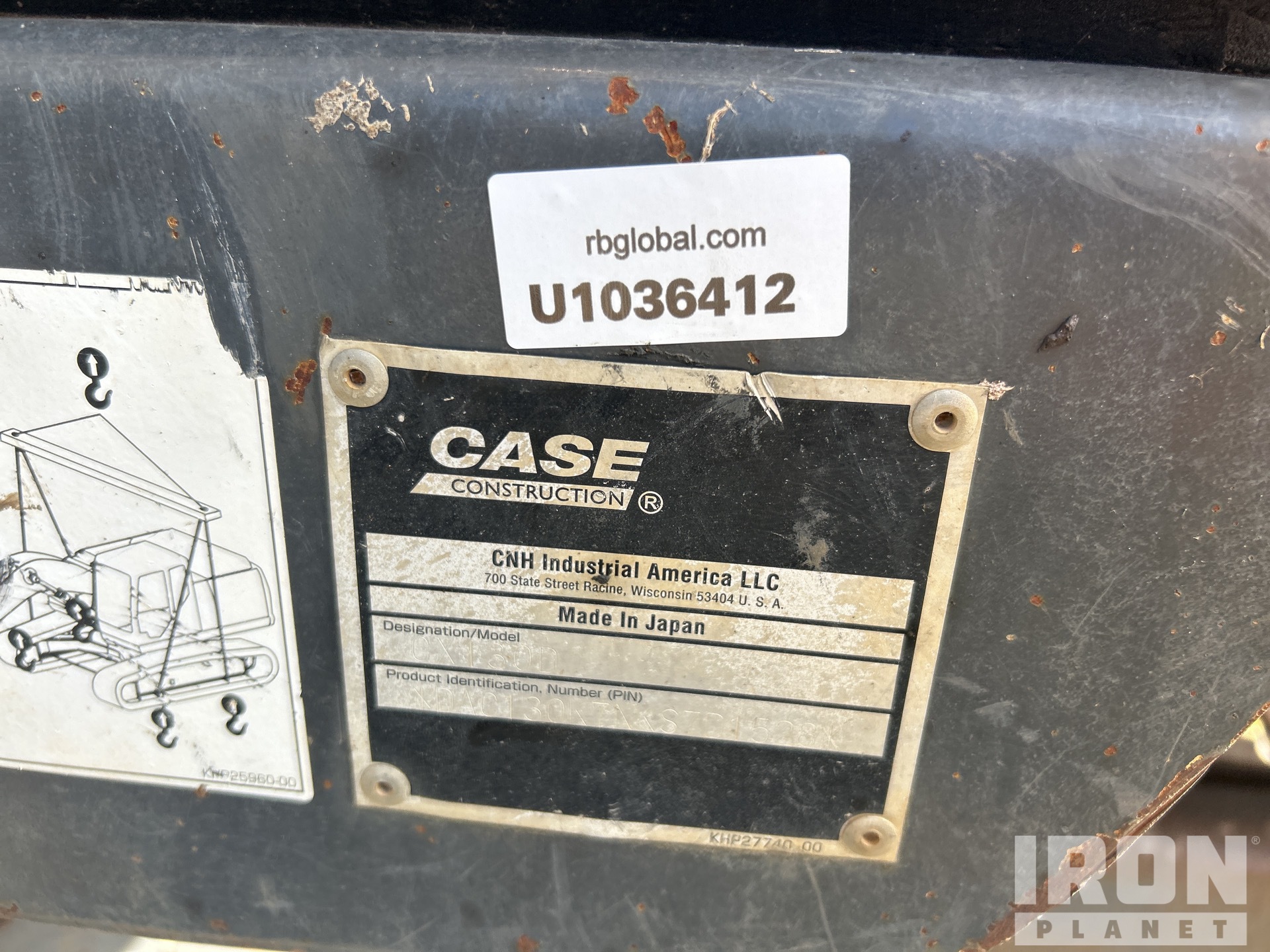 2019 Case CX130D
