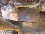 Engine with Emission Label