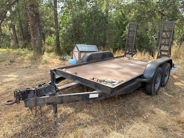 12 ft T/A Equipment Trailer