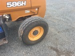 Chassis Lift with Left Rear Tire