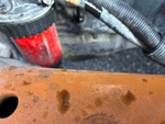 Moteur with Fuites d'huile