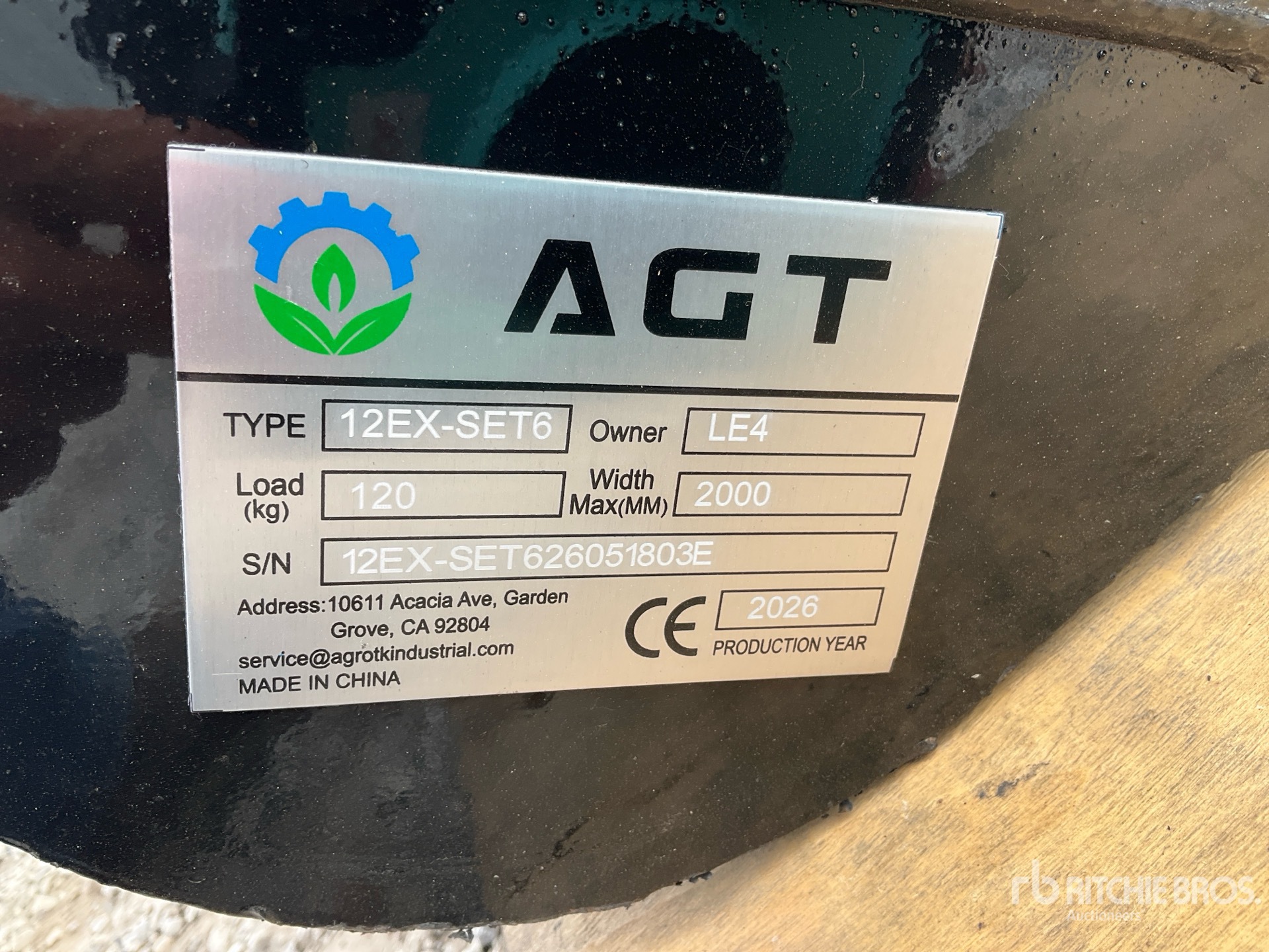 2026 AGT 12EX-SET6