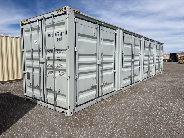 2026 40 ft High Cube Multi-Door Storage Container