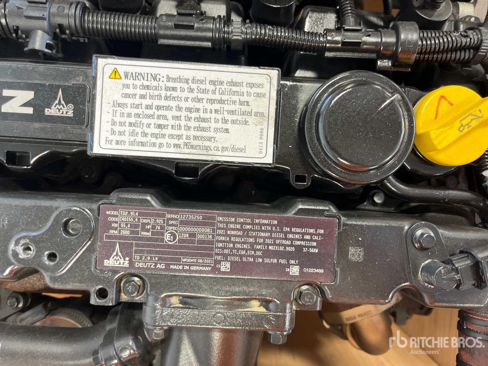 2021 Deutz TD2.9L4