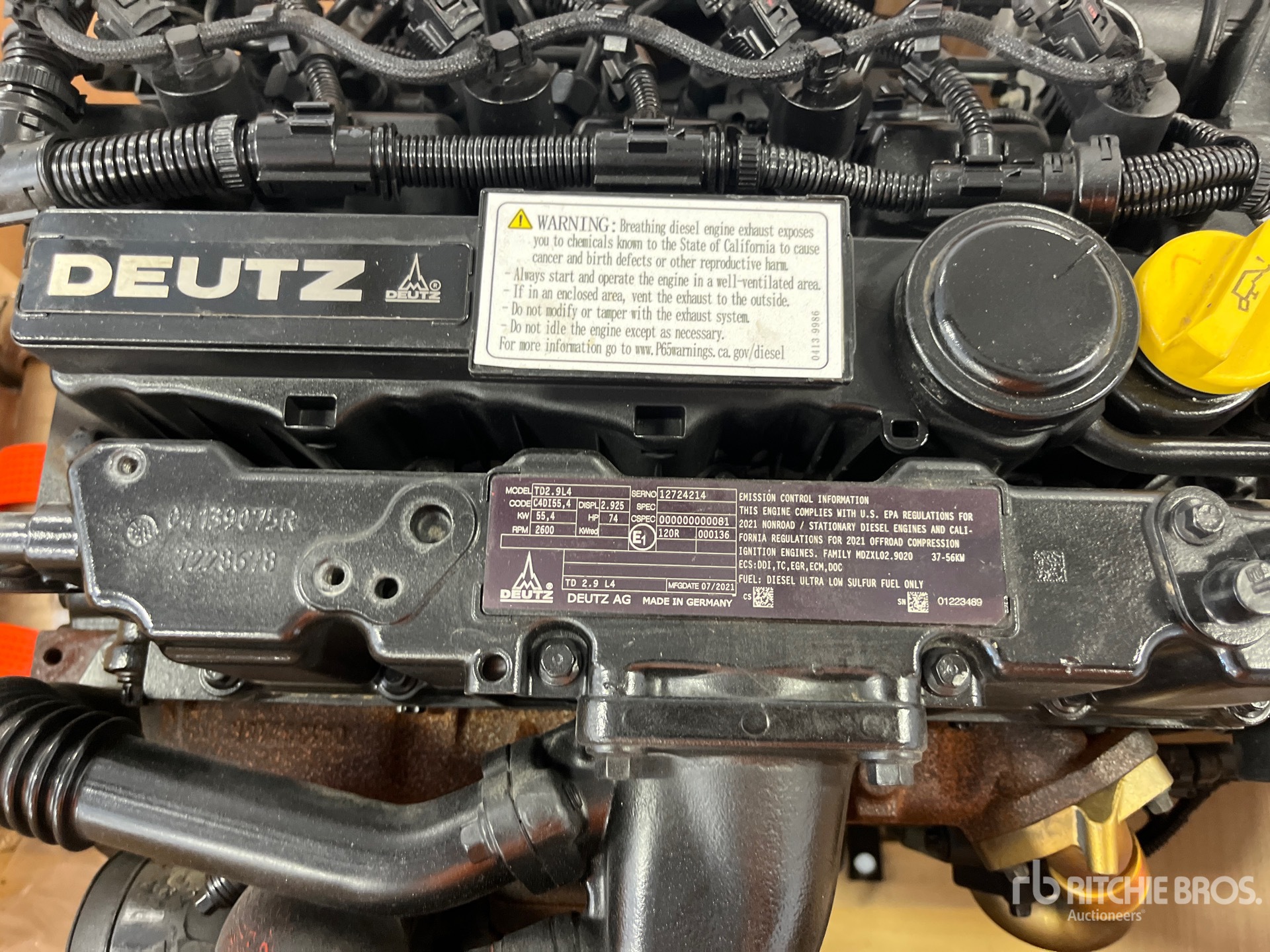 2021 Deutz TD2.9L4