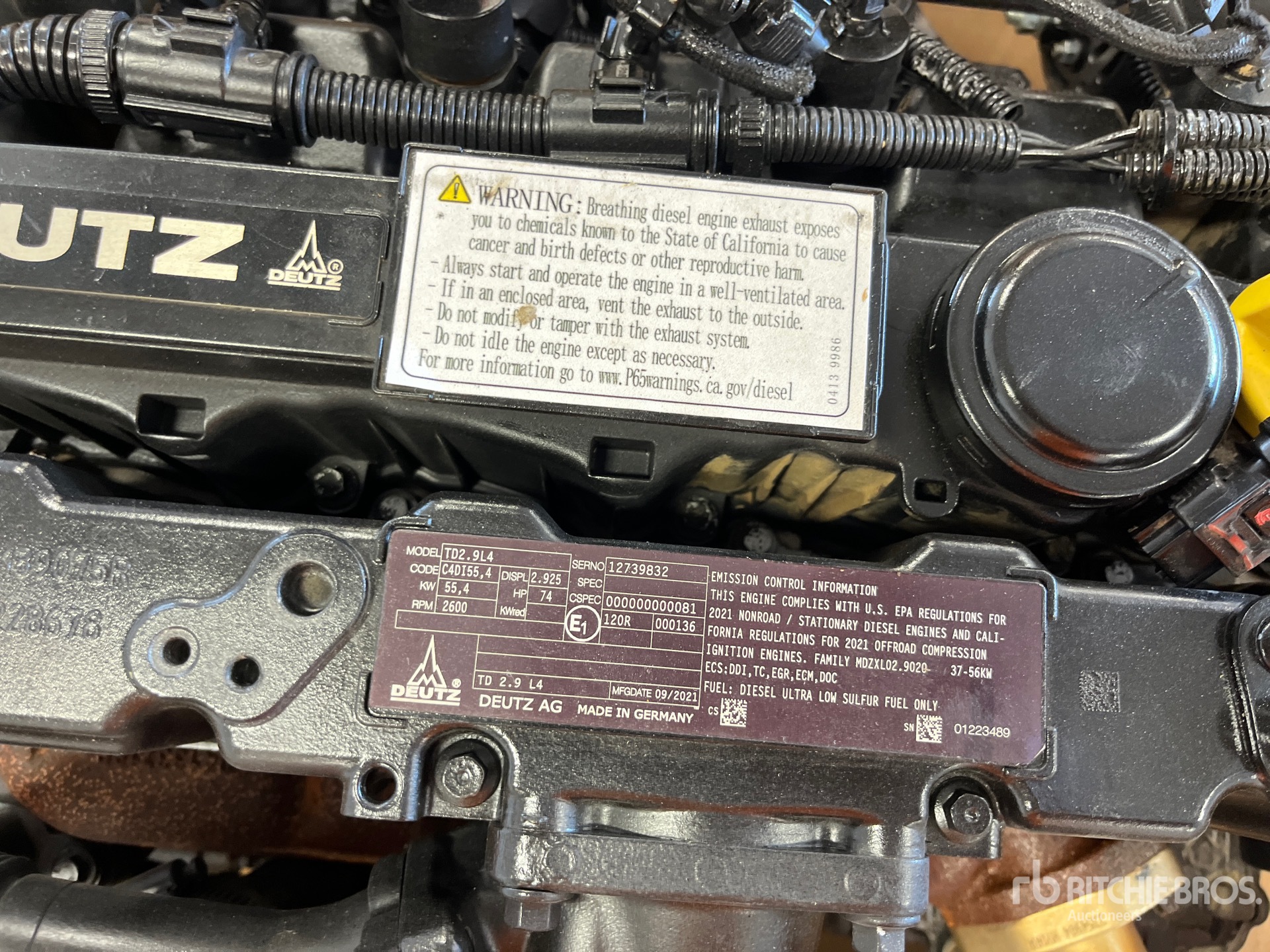2021 Deutz TD2.9L4