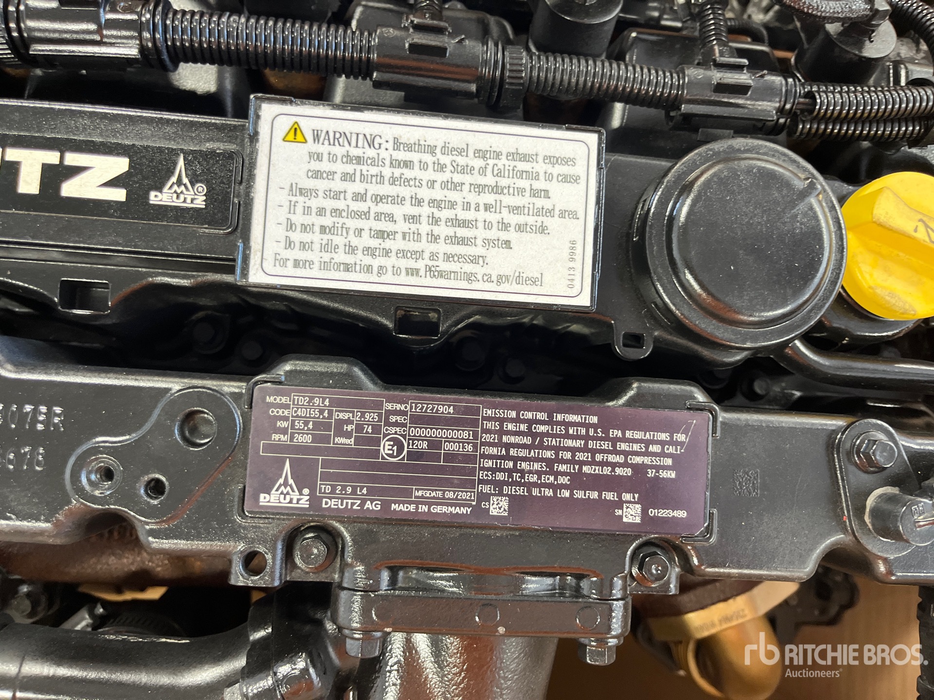 2021 Deutz TD2.9L4