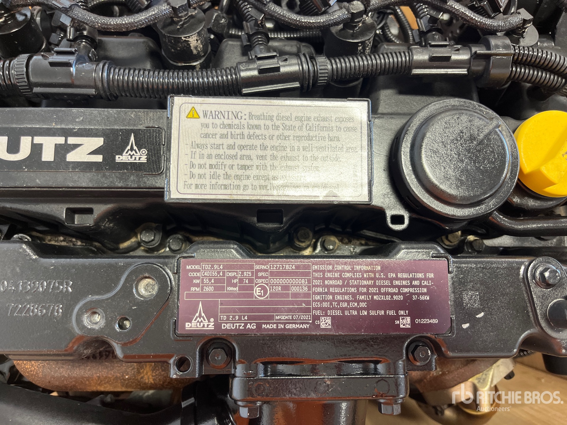 2021 Deutz TD2.9L4