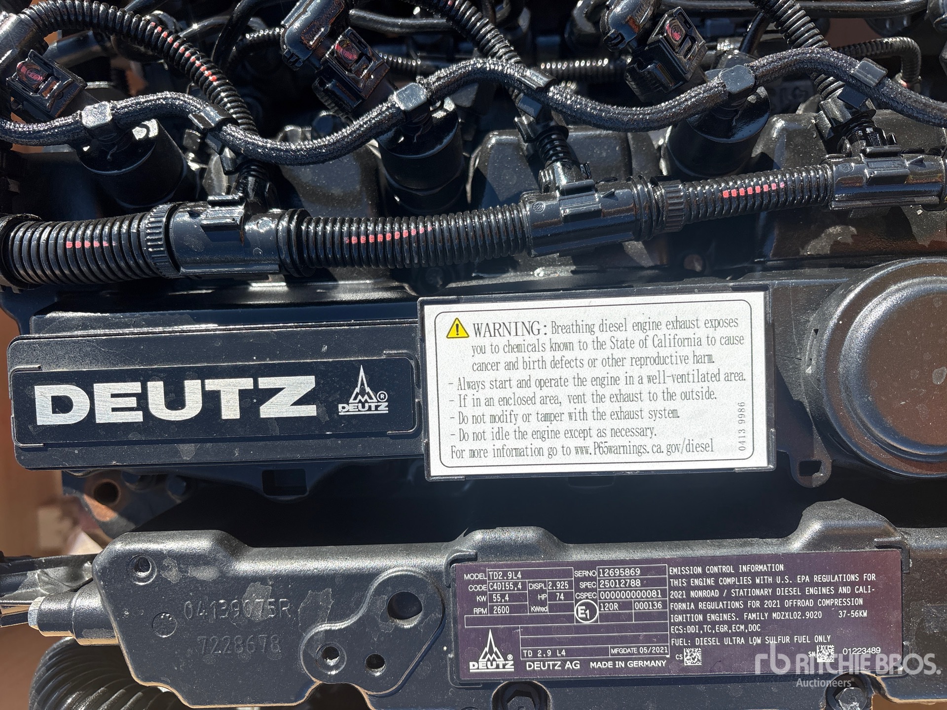 2021 Deutz TD2.9L4