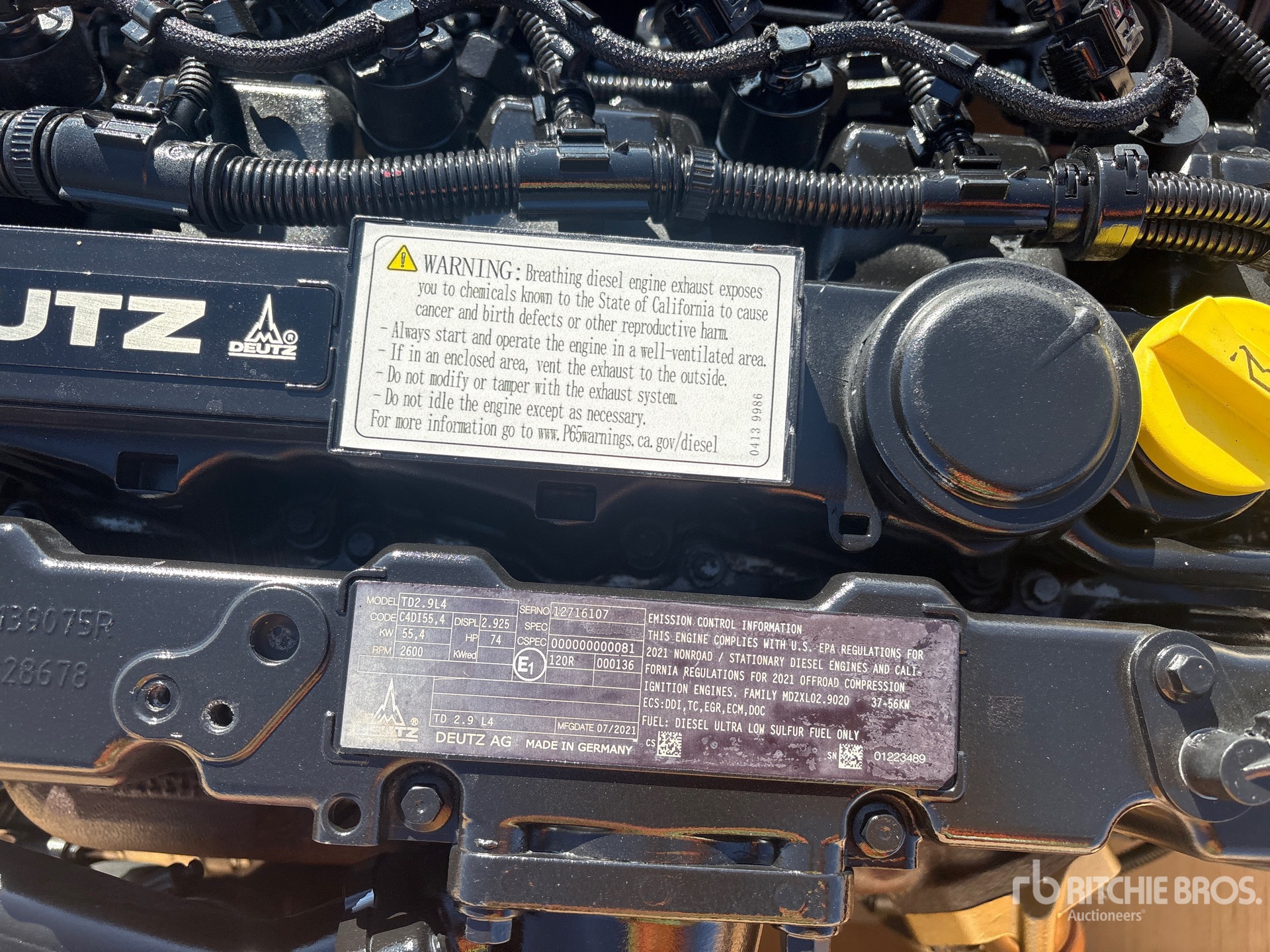 2021 Deutz TD2.9L4