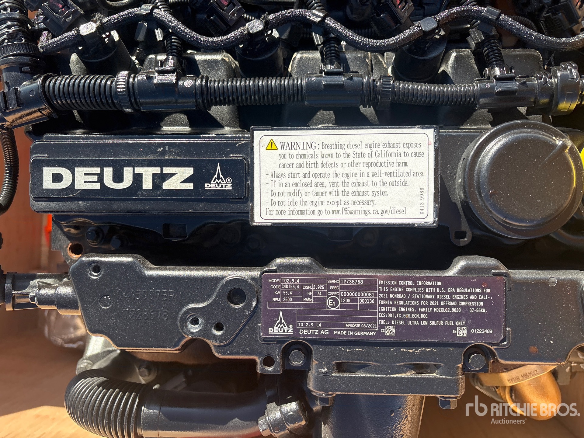 2021 Deutz TD2.9L4