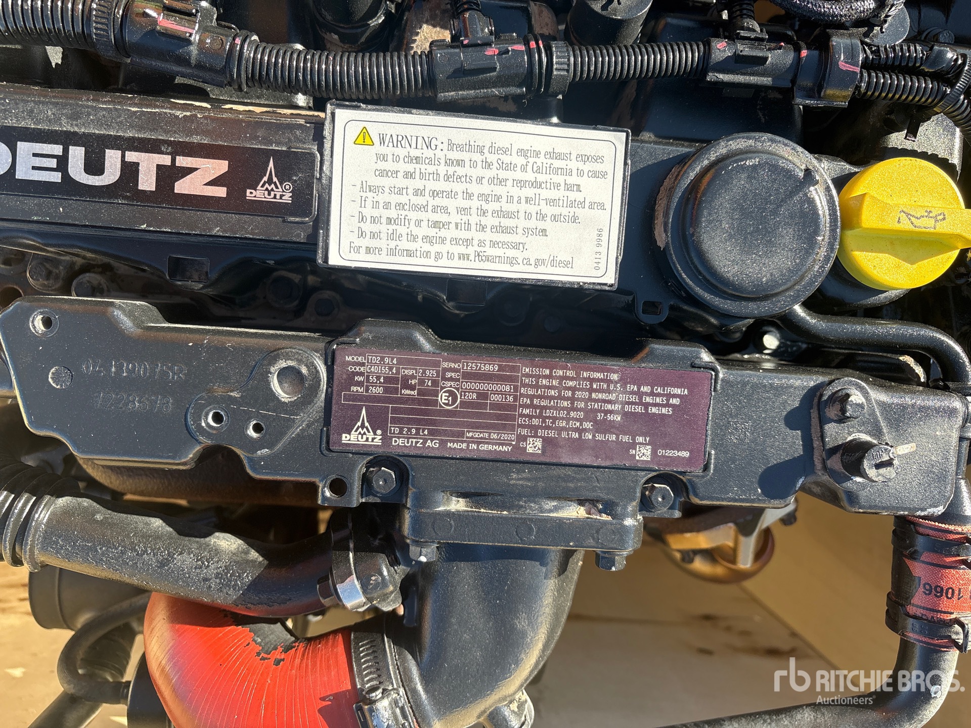 2020 Deutz TD2.9L4