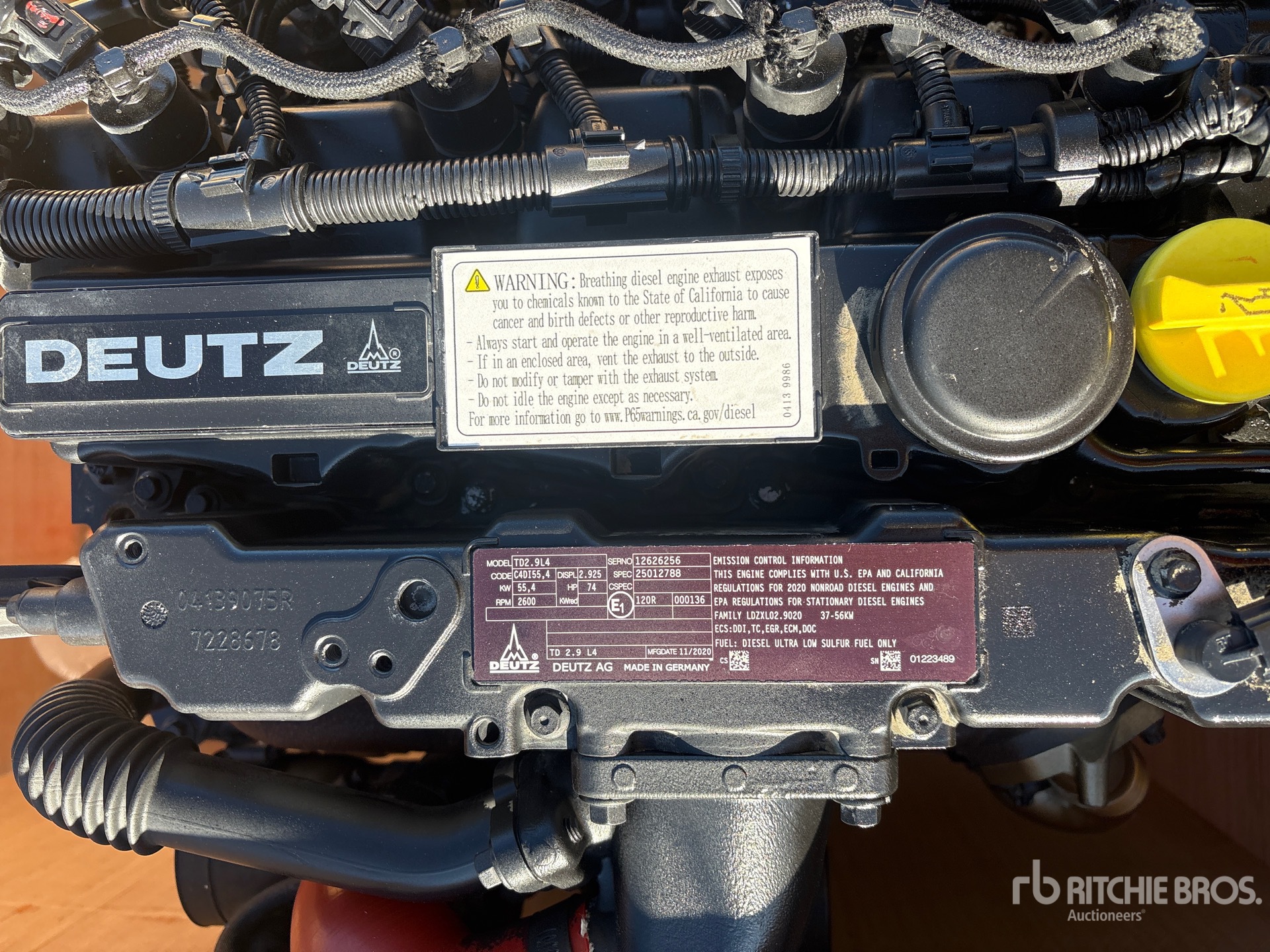 2020 Deutz TD2.9L4
