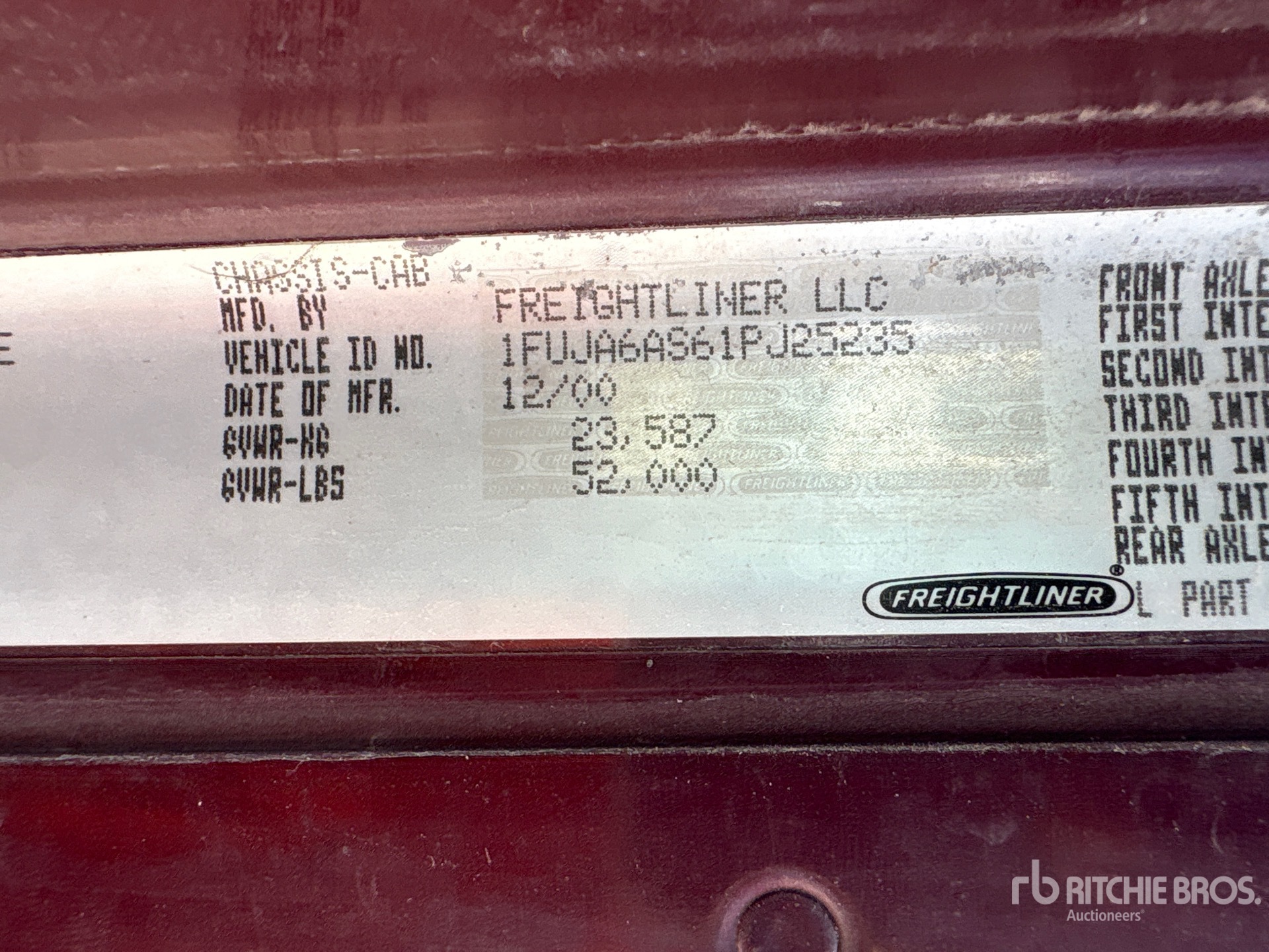 2001 Freightliner COLUMBIA 120