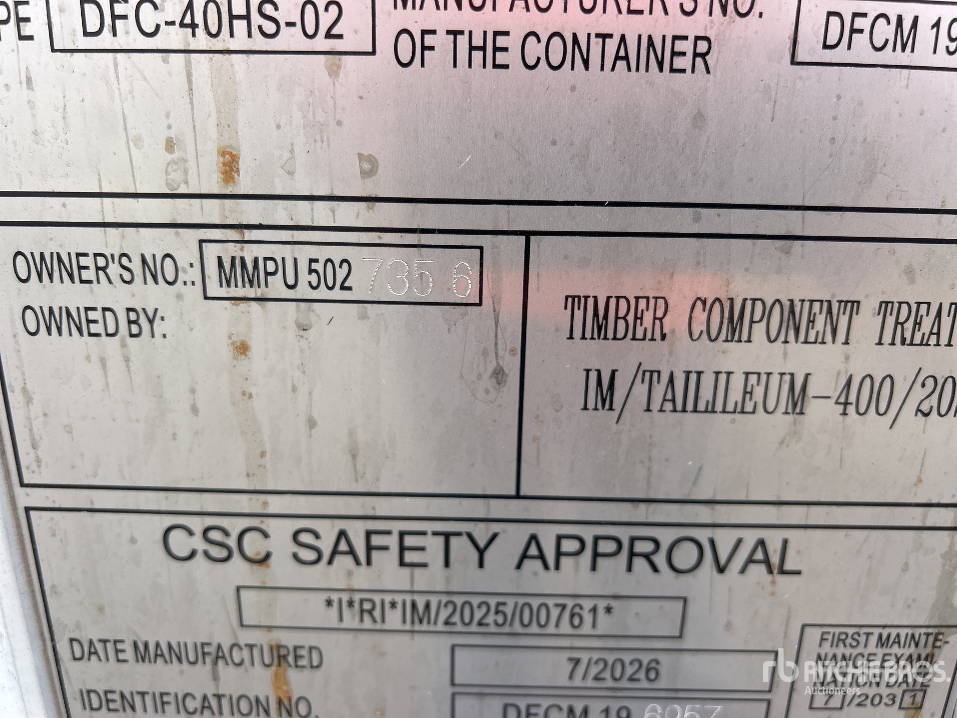 2026 CTN 40HQ