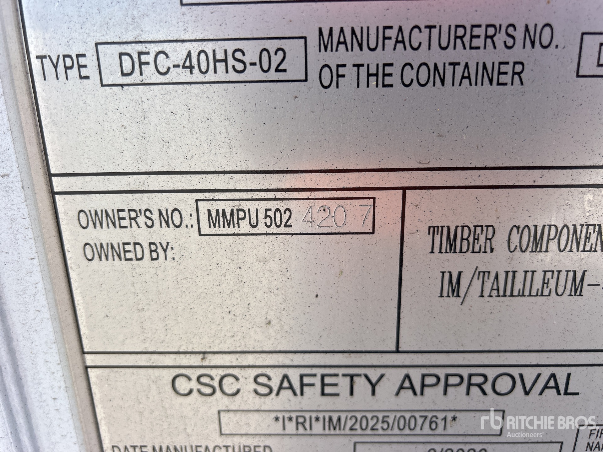 2026 CTN 40HQ