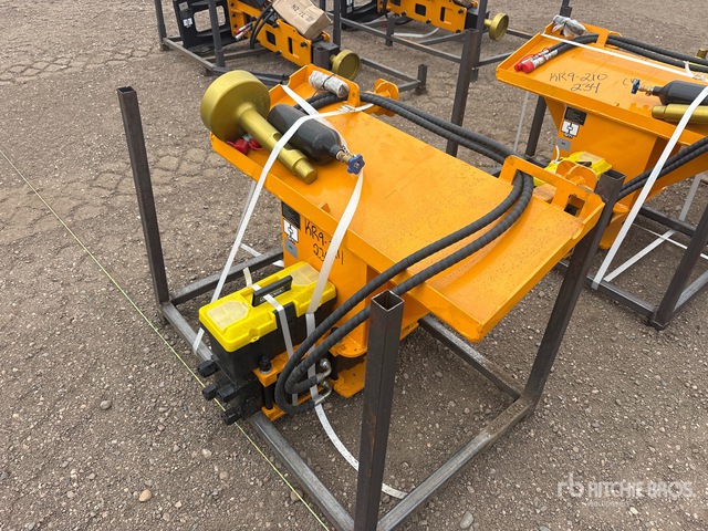 2026 GIYI GY-AD680 Skid Steer Post Driver