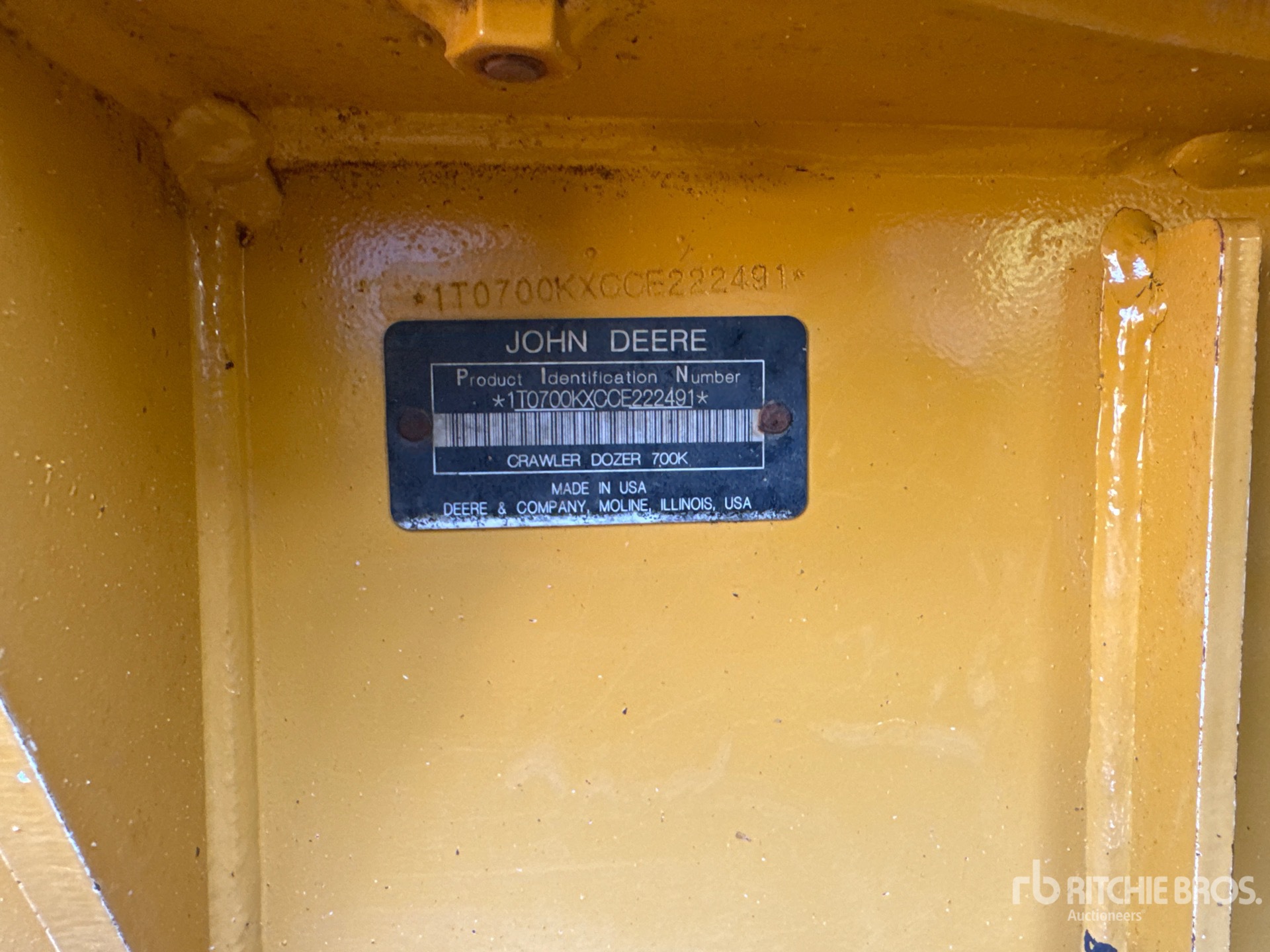 2012 John Deere 700K