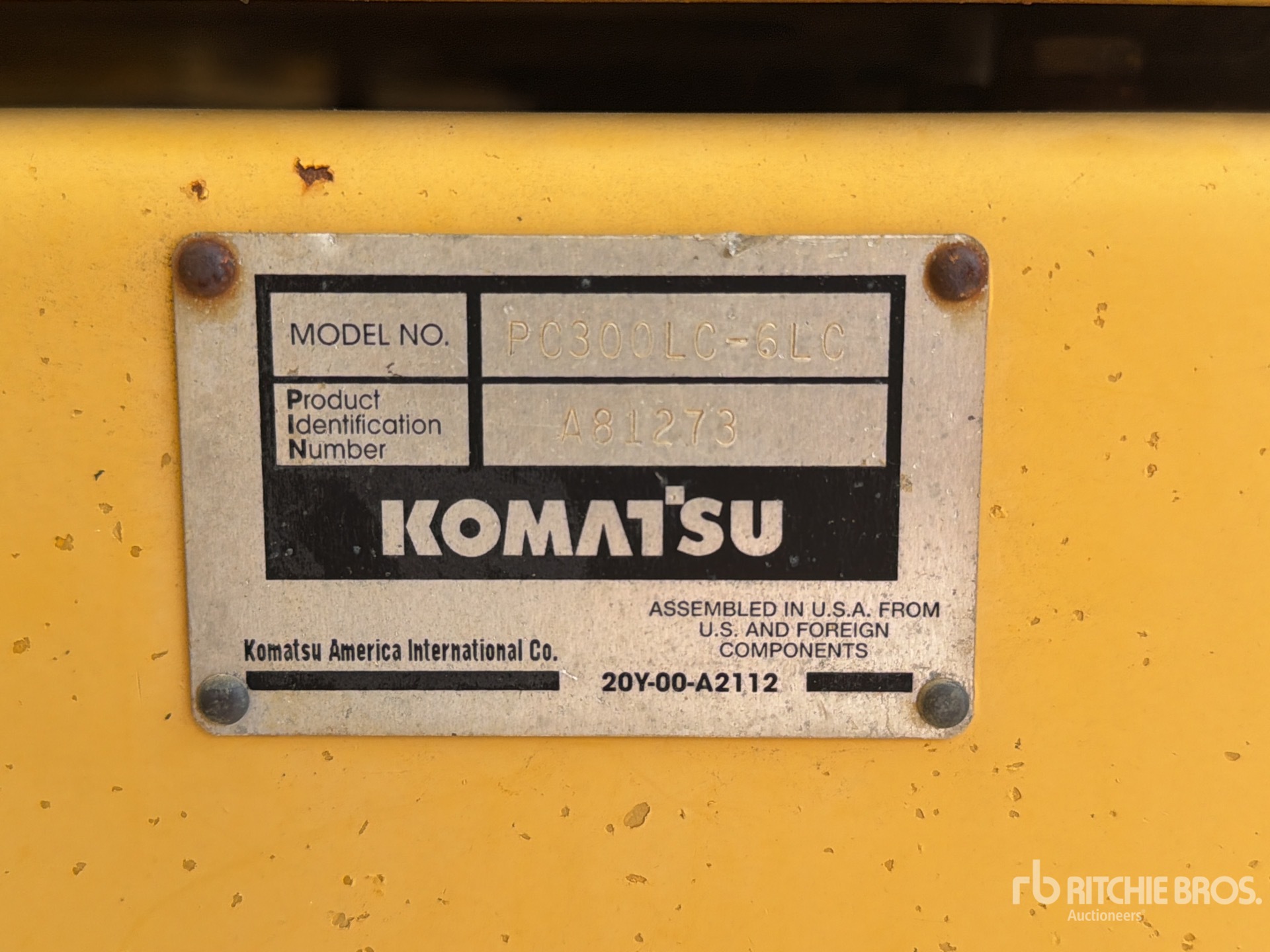 1998 Komatsu PC300LC-6LC