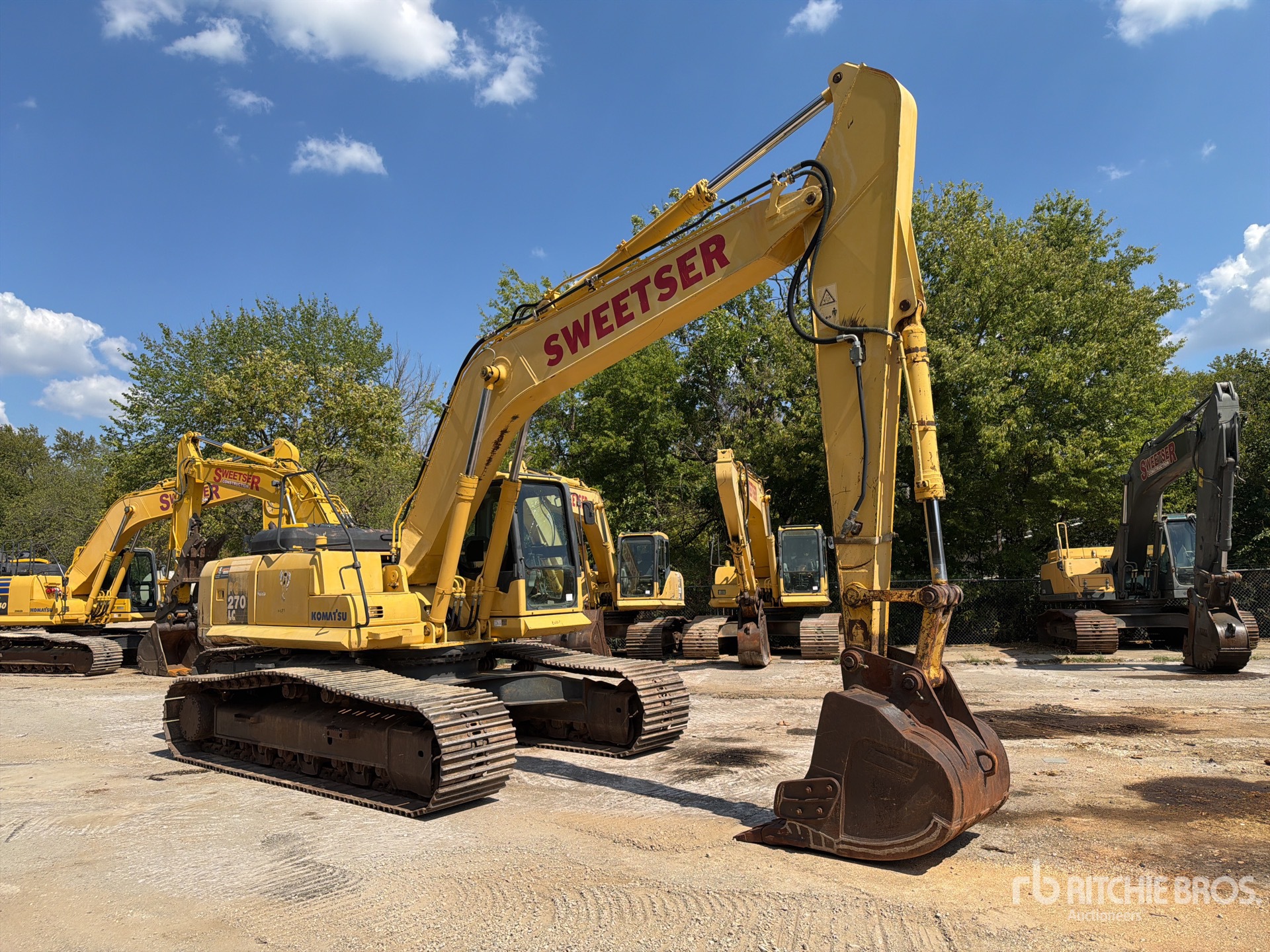 2005 Komatsu PC270LC-7
