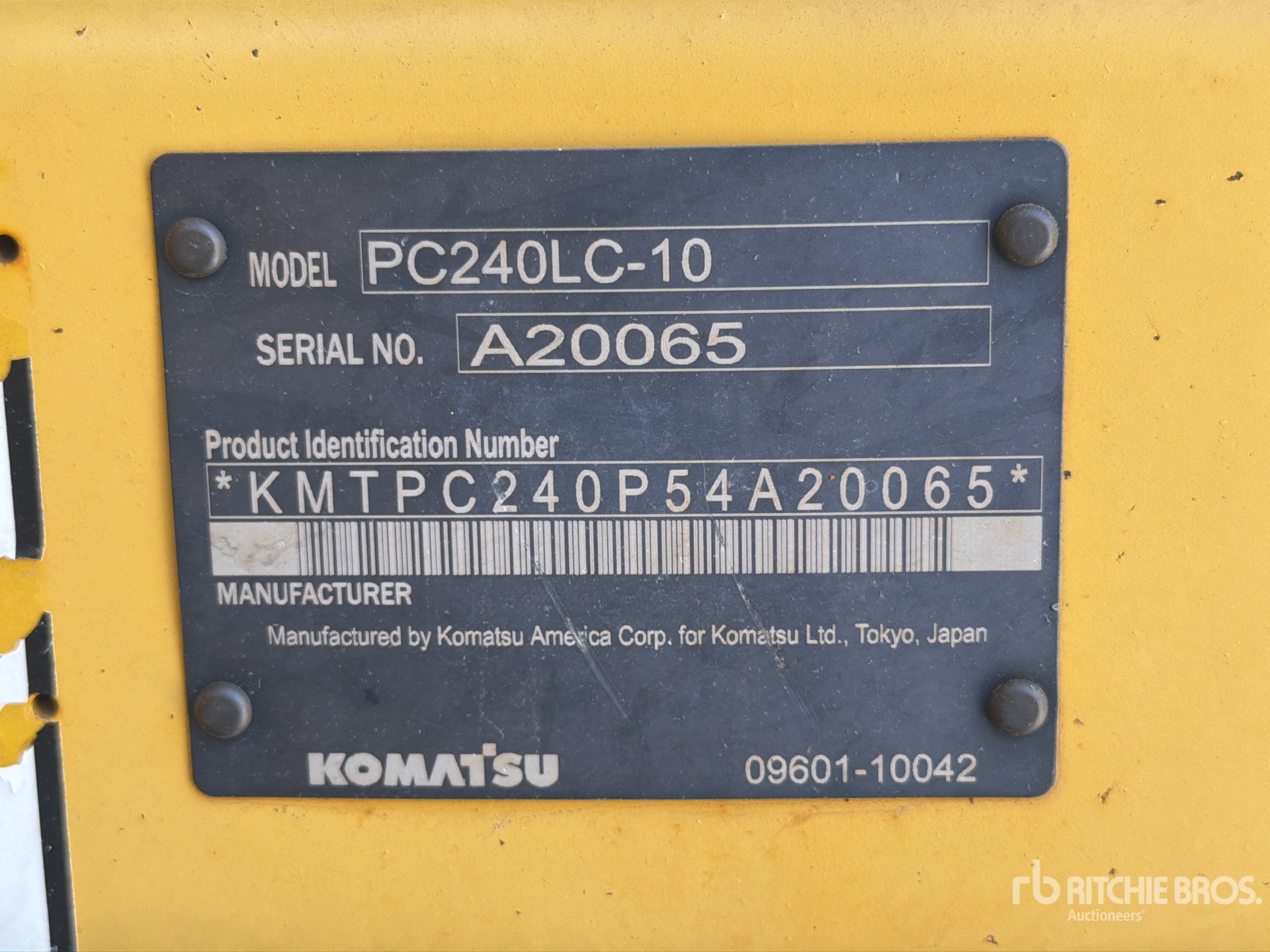 2012 Komatsu PC240LC-10
