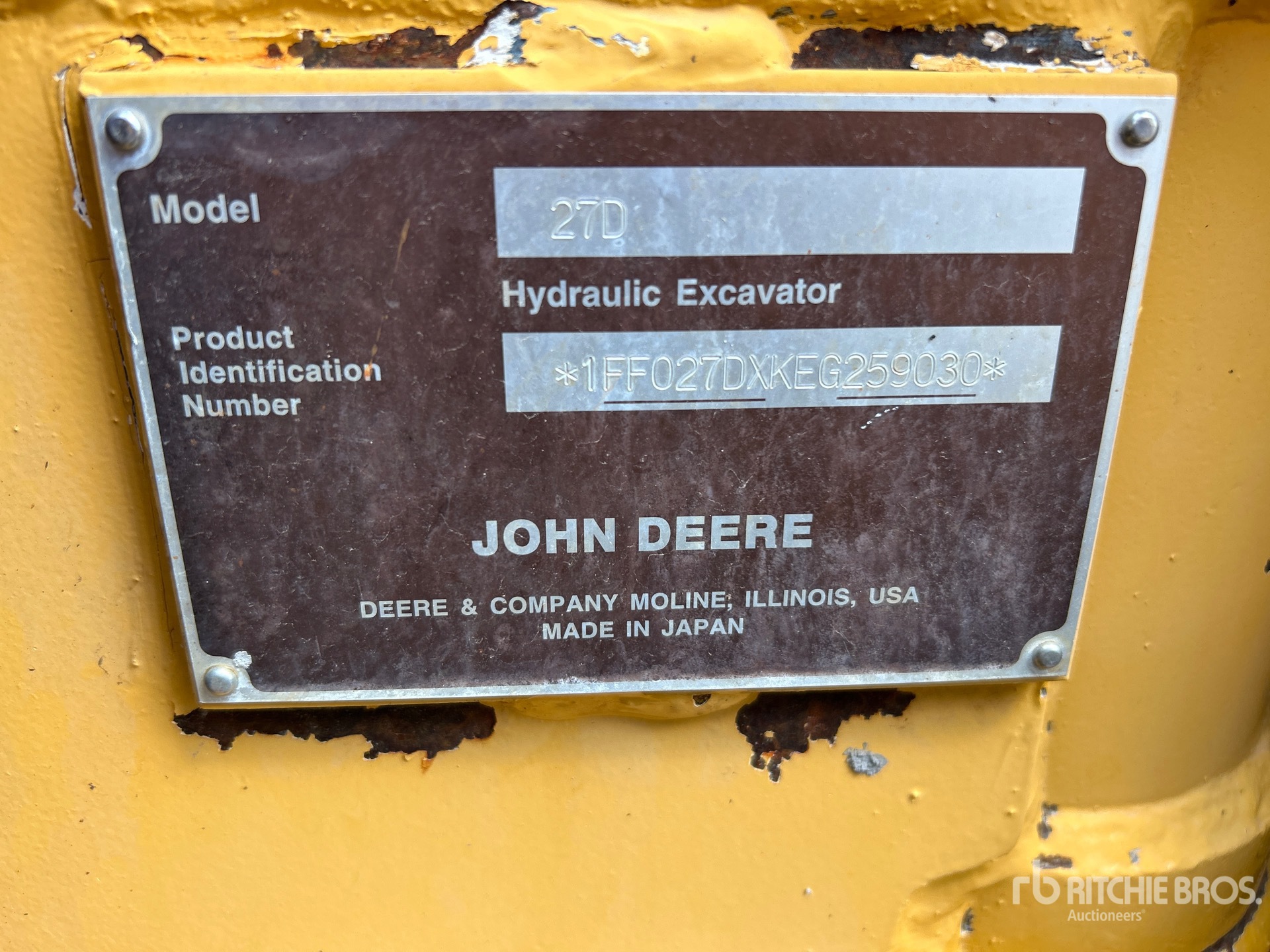 2014 John Deere 27D