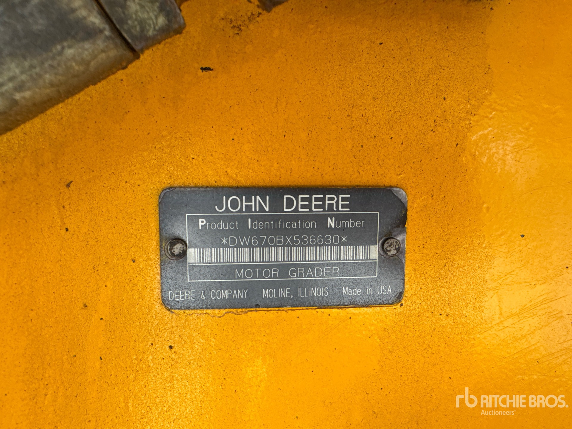 1992 John Deere 670B