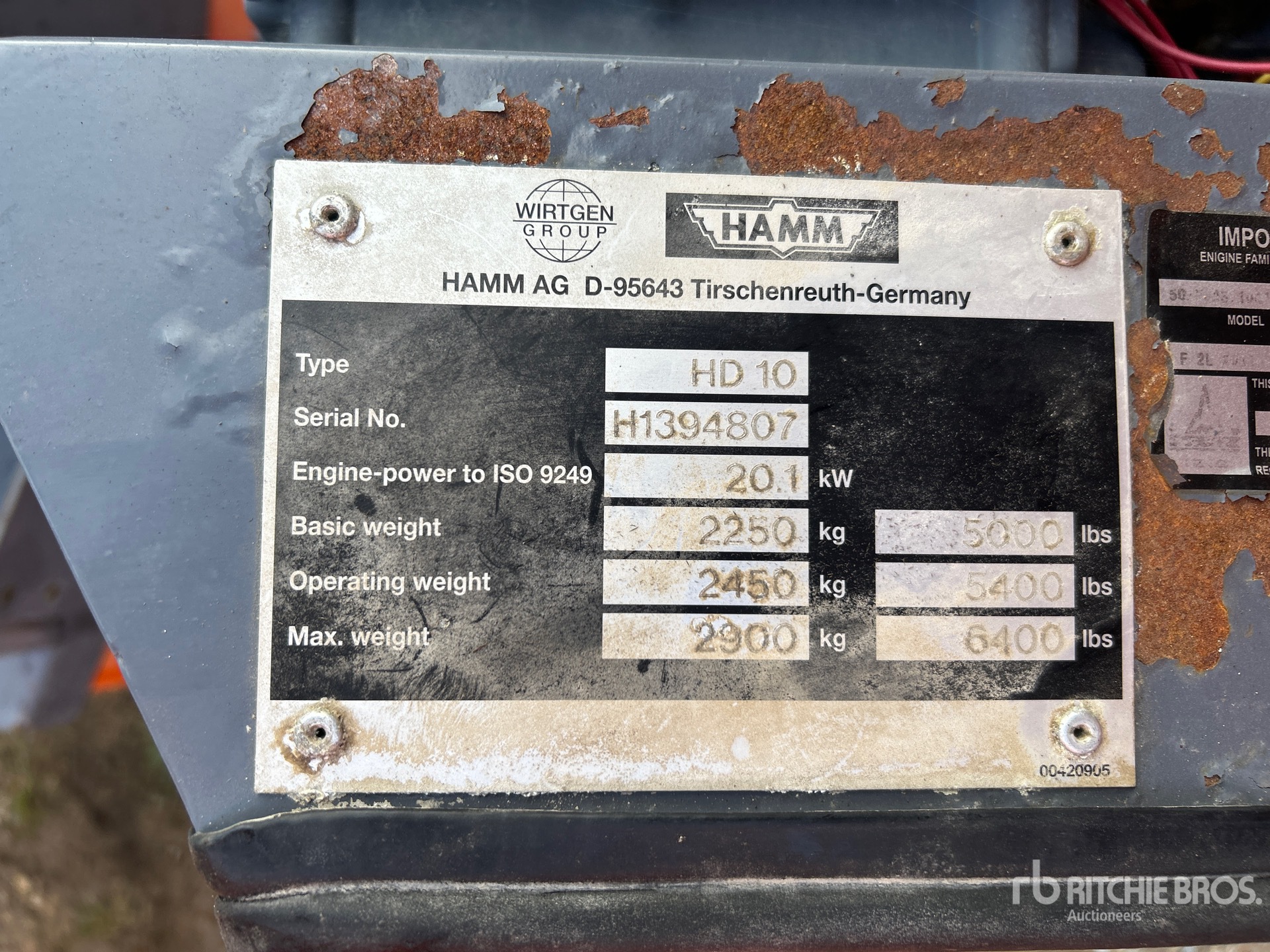 Hamm HD10