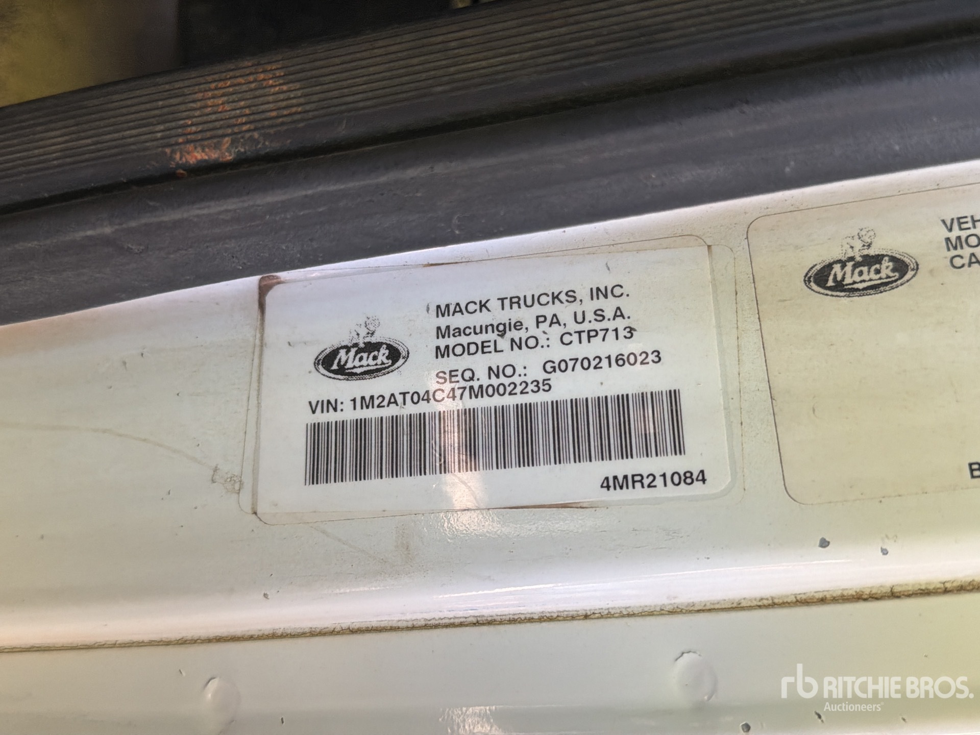 2007 Mack CTP713