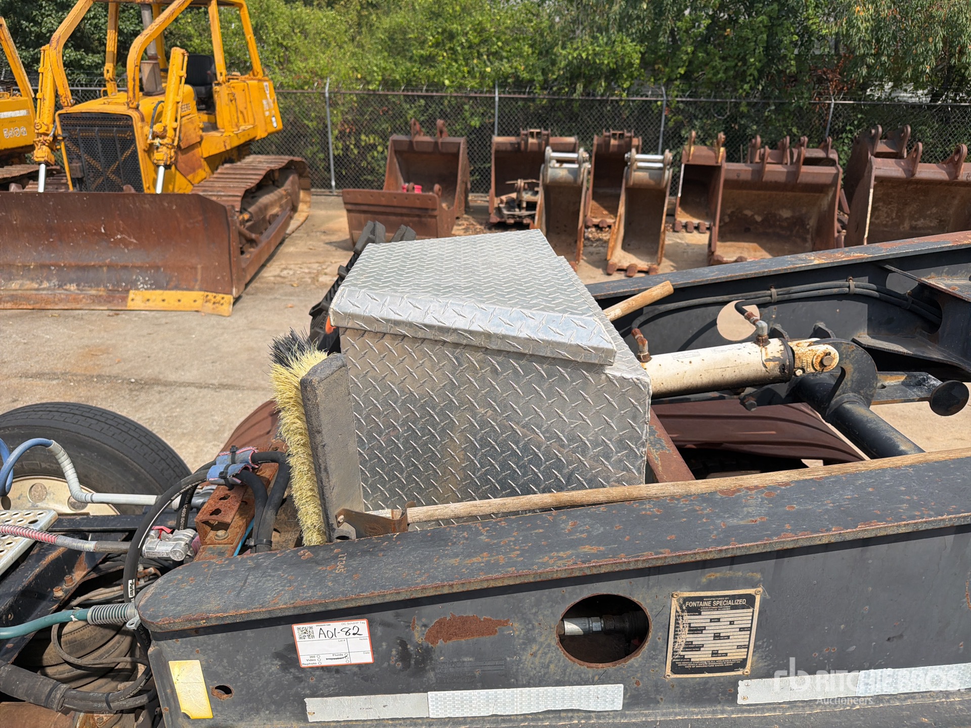 2003 Fontaine 102000 lb 48 ft Tri/A Removable ...