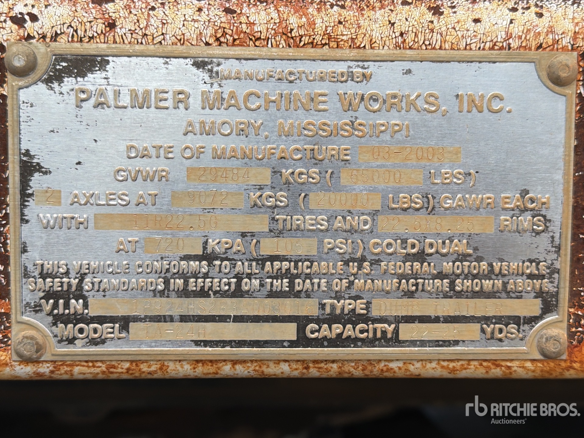 2003 Palmer TA-24H