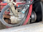 Engine with A/C Compressor