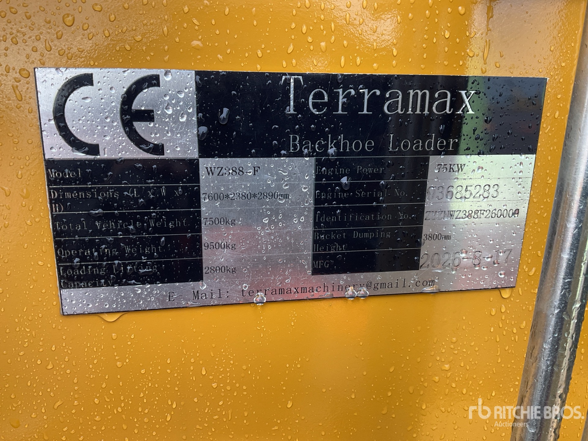 2026 TERRAMAX WZ388-F