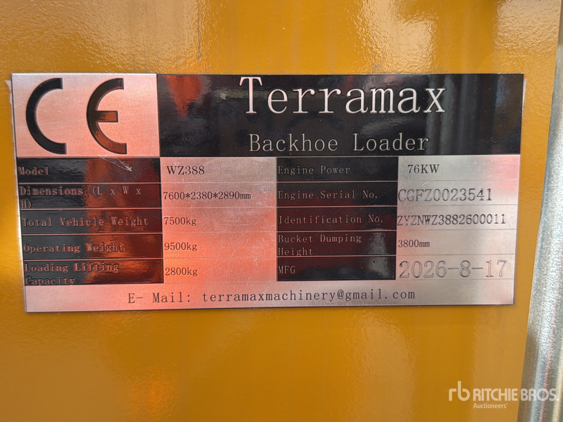 2026 TERRAMAX WZ388