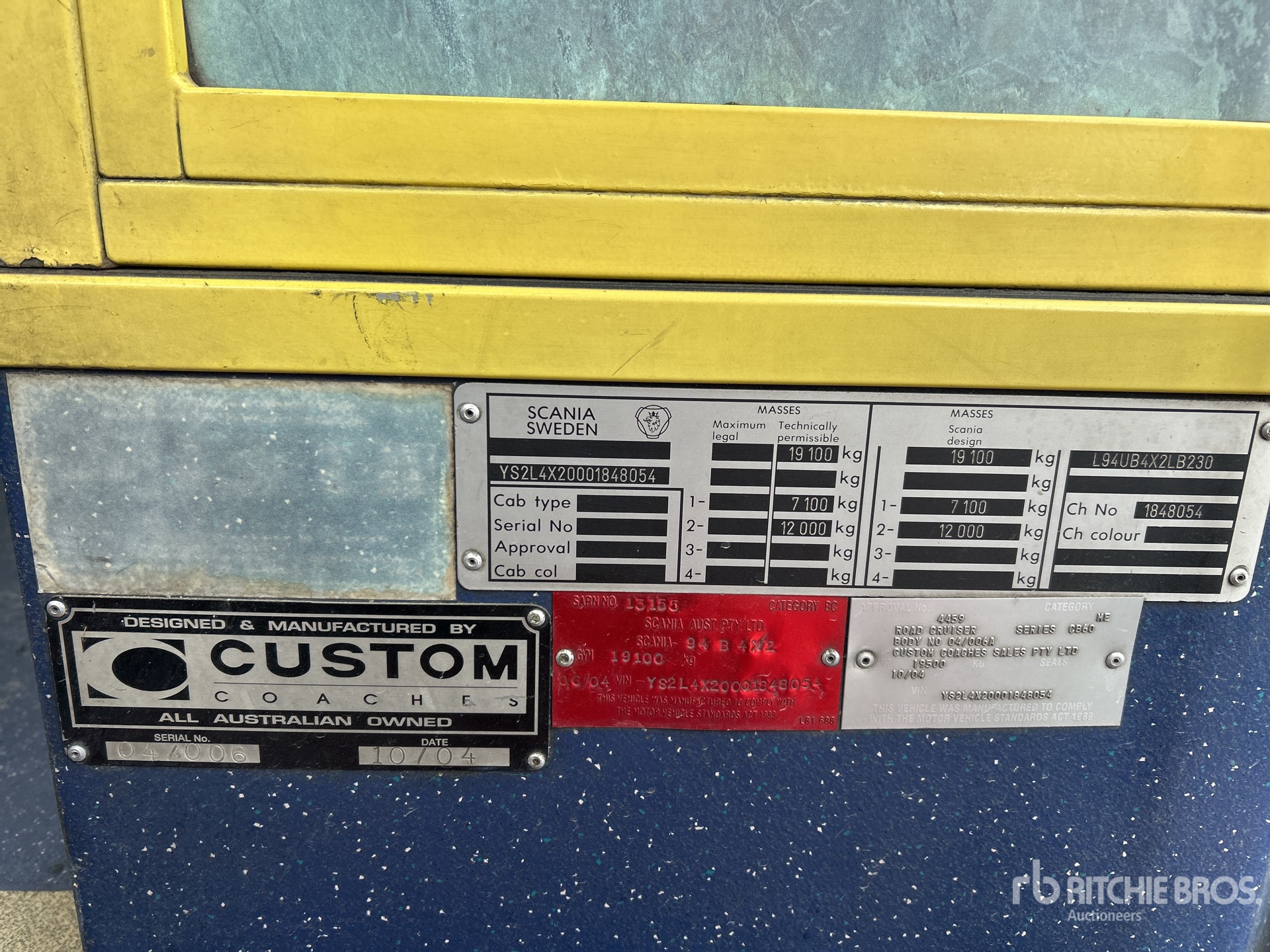 2004 Scania CB60