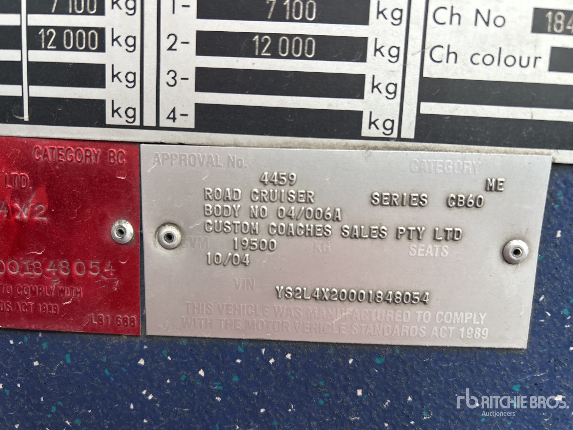 2004 Scania CB60
