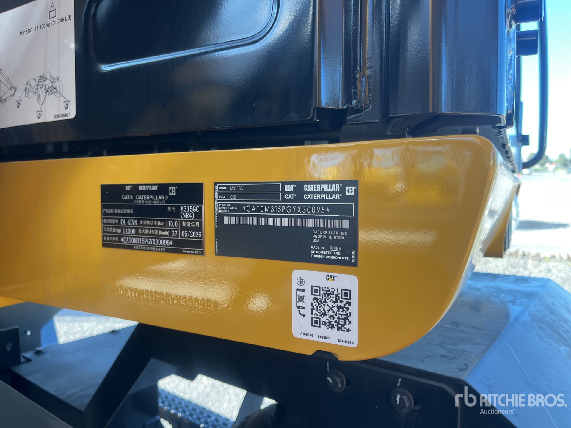 2026 Caterpillar M315GC