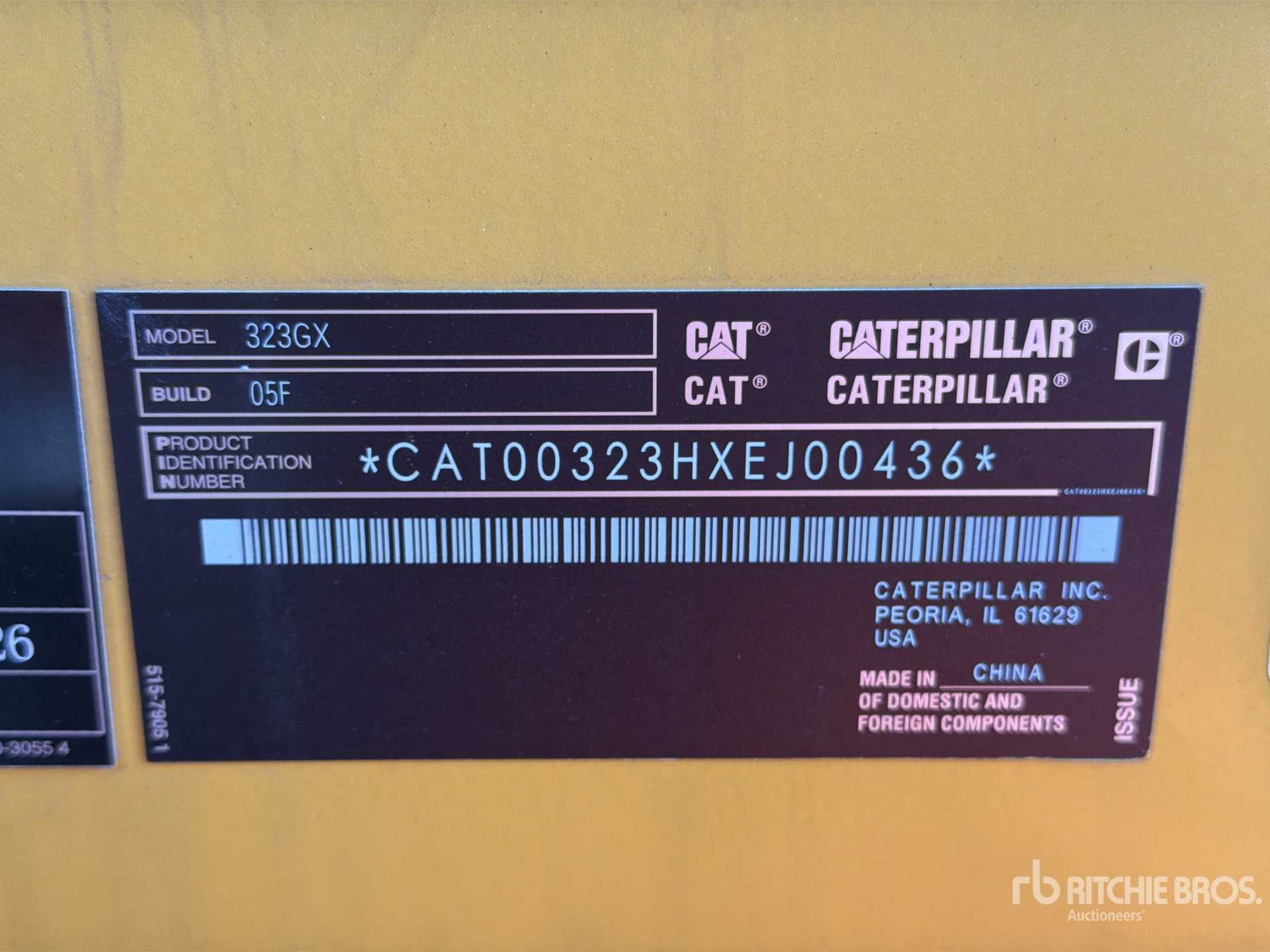 2026 Caterpillar 323G