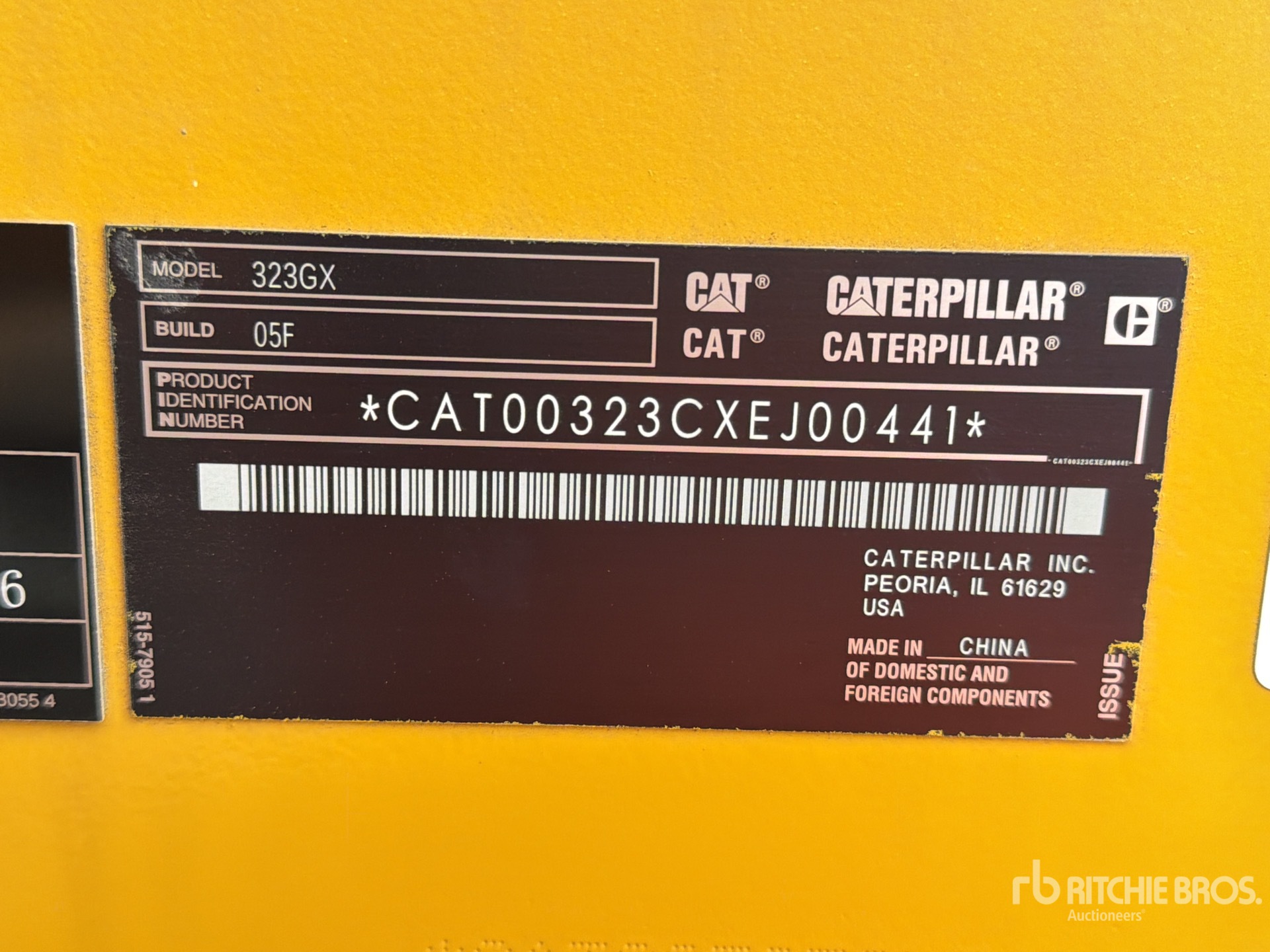 2026 Caterpillar 323G