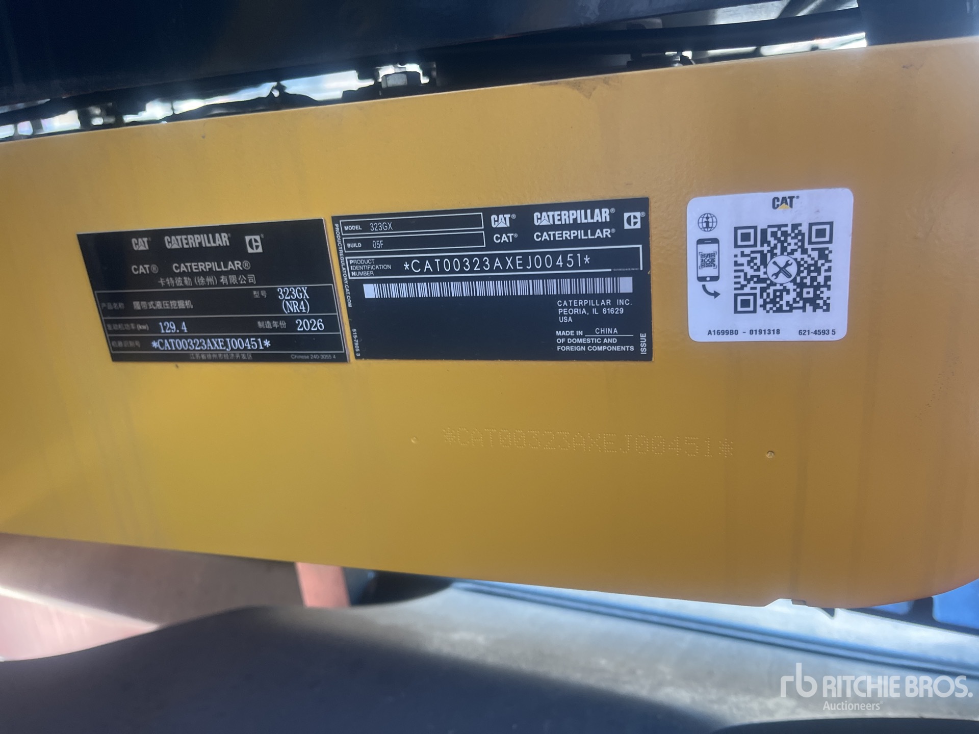 2026 Caterpillar 323G