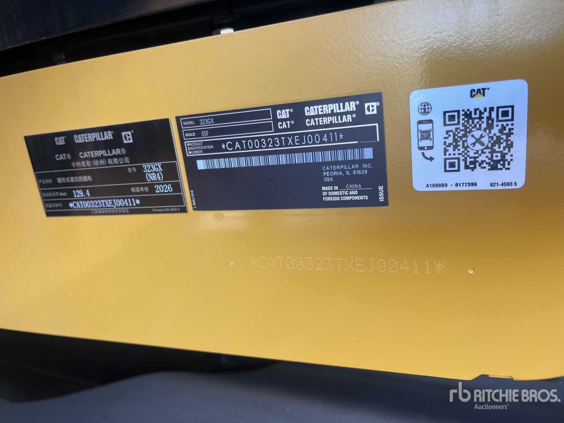 2026 Caterpillar 323G