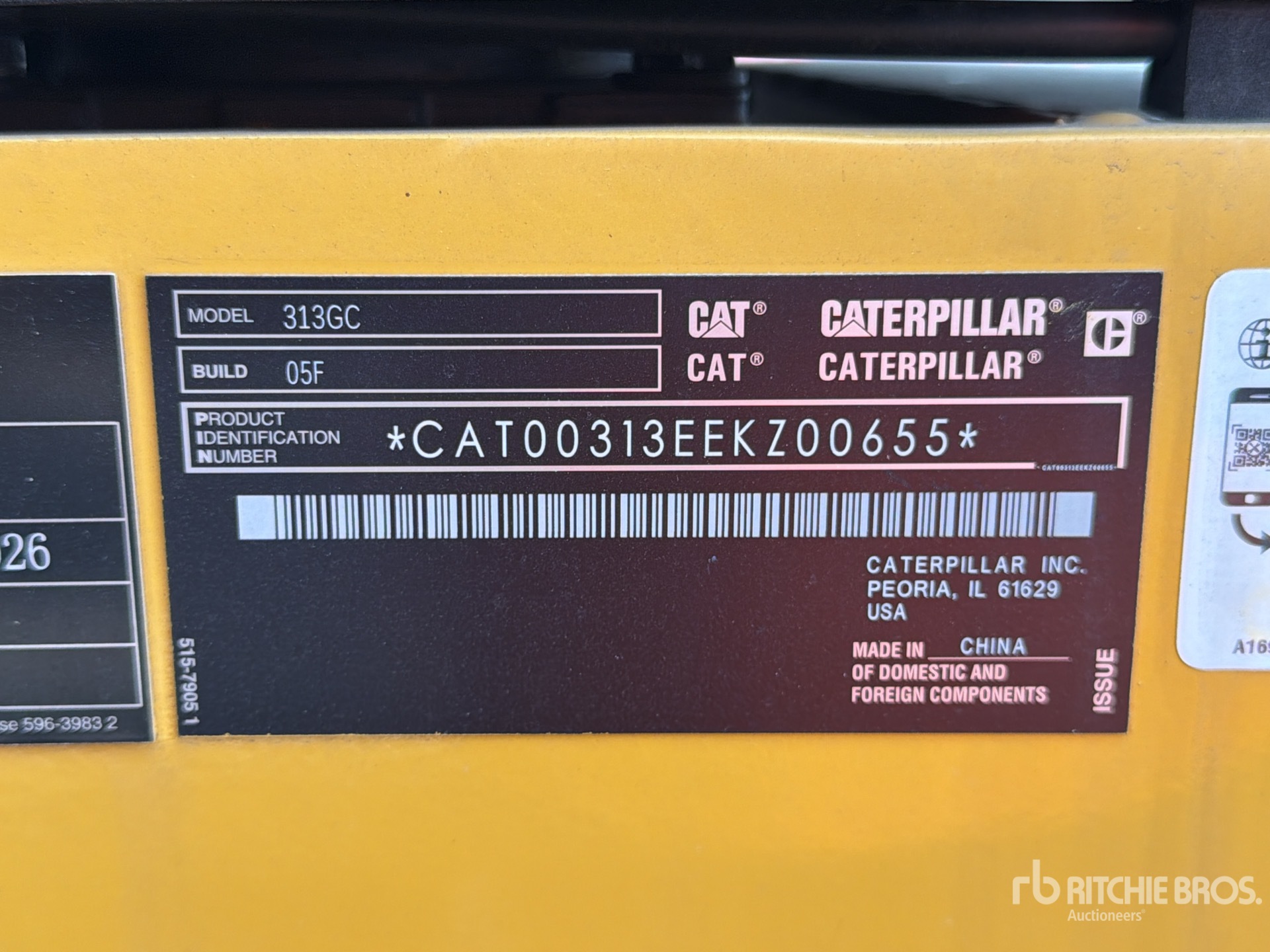 2026 Caterpillar 313 GC