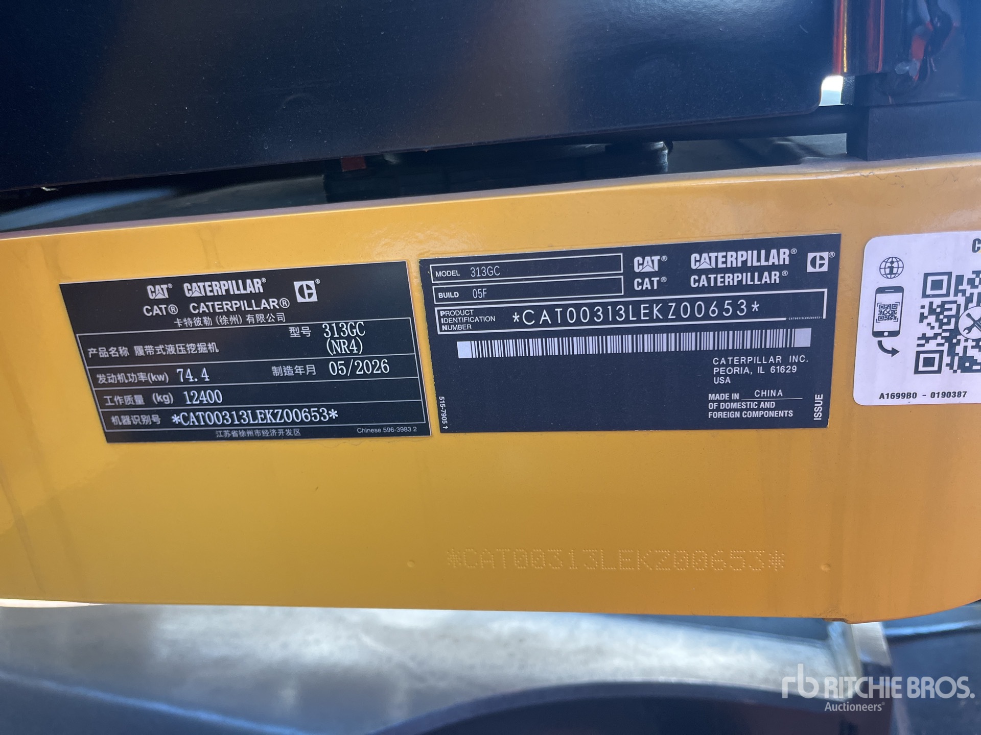 2026 Caterpillar 313 GC