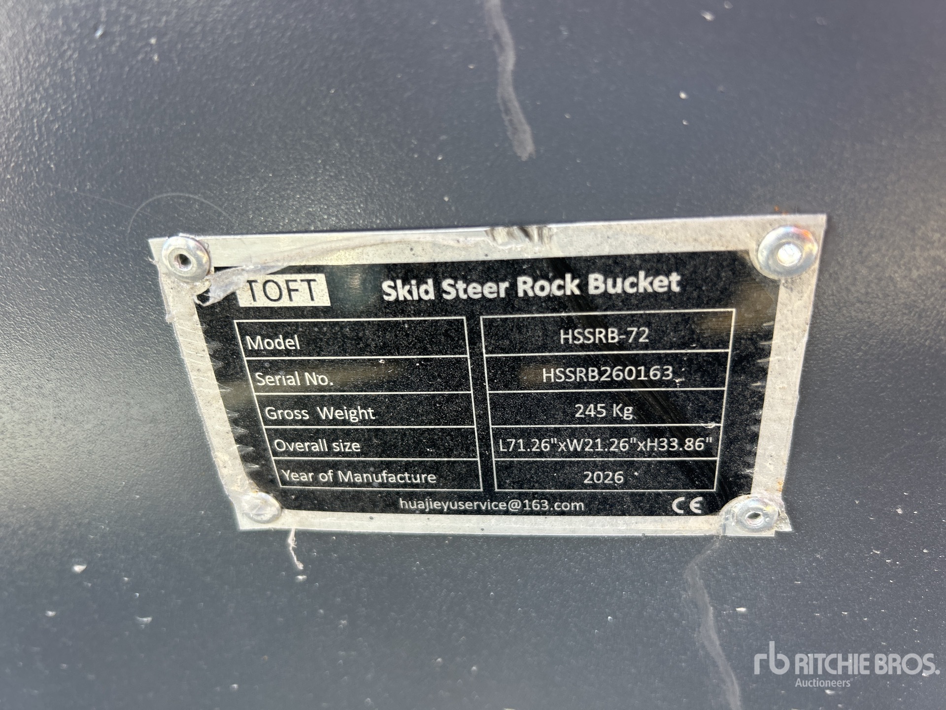2026 TOFT HSSB-72