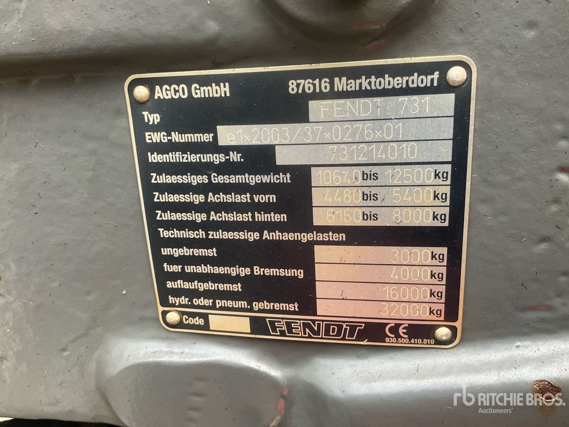 2008 Fendt 820 VARIO TMS